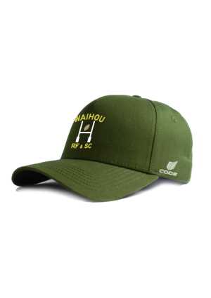 Waihou Pro Style 5 Panel Snapback Military Green