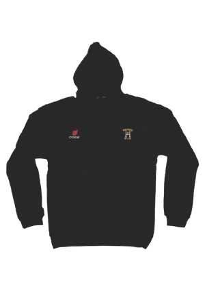 Waihou Adults Pullover Hoodie Black